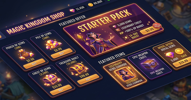 How to Design Your First In-App Purchase Store