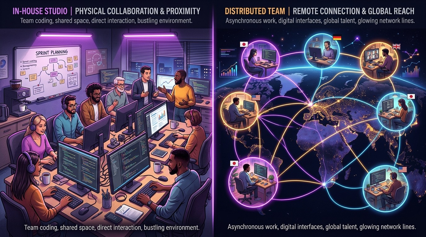 Outsource Game Development vs In-House Team: What is Right for Your Studio in 2026?