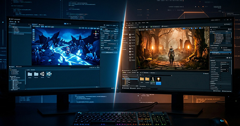 Unity vs Unreal in 2026