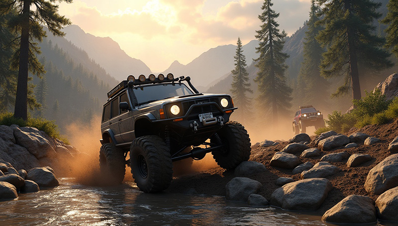 4x4 Offroad Driving